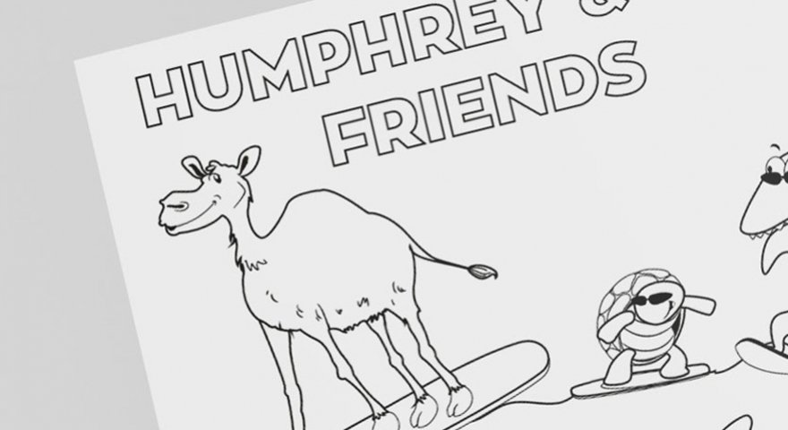 Humphrey Colouring Sheets