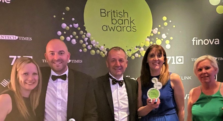 We have been named BEST BUILDING SOCIETY at the British Bank Awards!