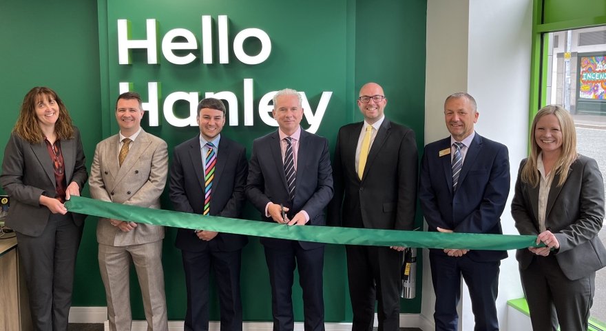 Our newly refurbished Hanley branch reopens