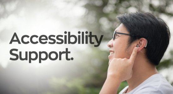 Accessibility support