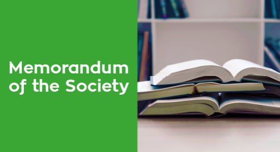 Memorandum of the Society