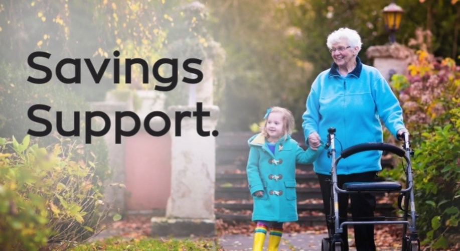 Savings help and support