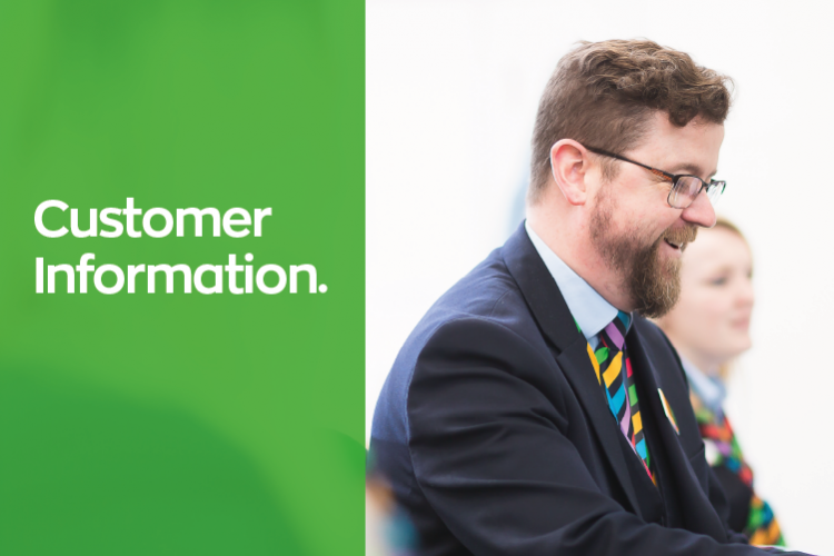 customer information about the rules of the society
